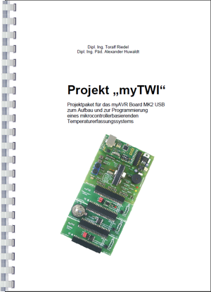Lehrheft zu myAVR TWI Add-Ons