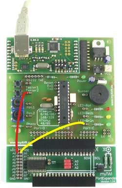LED Ansteuerung myTWI Portexpander